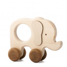 Dřevěná hračka slon